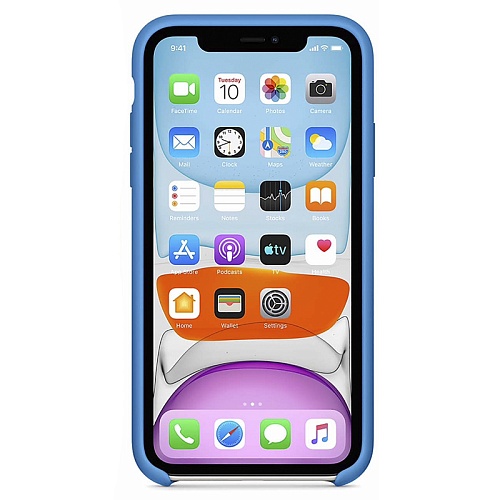 Чехол iPhone 11 Silicone Surf Blue