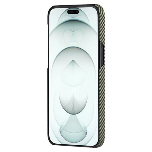 Чехол iPhone 15 Pro Pitaka MagEZ Case 4 Overture, кевлар