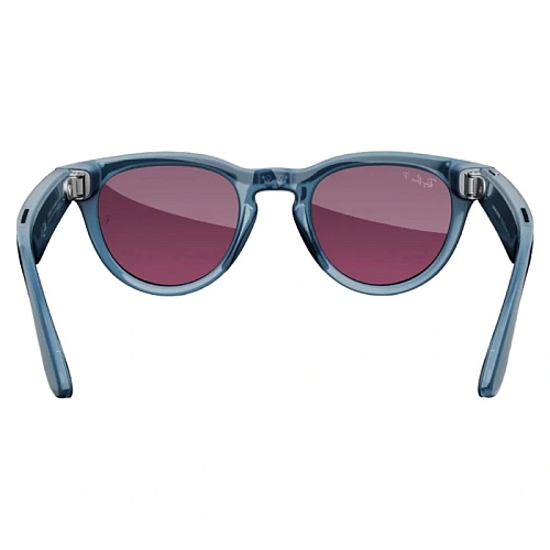 Умные очки Ray-Ban Headliner Shiny Jeans, Dusty Red Polarized, (50-23-150mm)