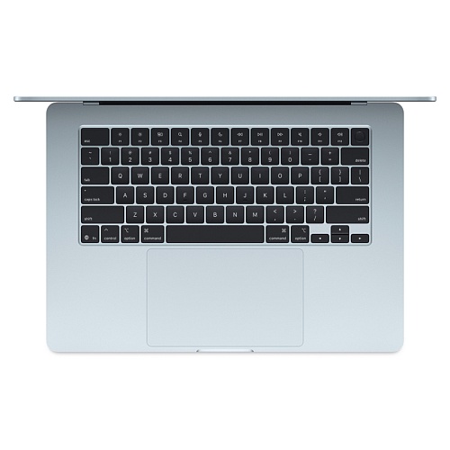 MacBook Air 15" (М4, 2025), 16 ГБ, 256 ГБ SSD, «небесно голубой»