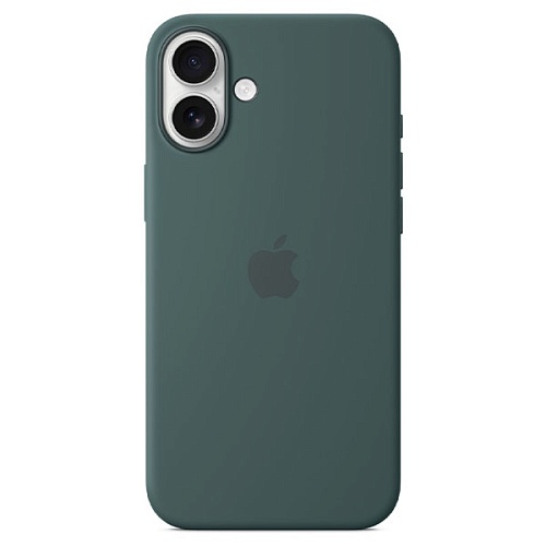 Чехол iPhone 16 Plus Silicone MagSafe, Lake Green