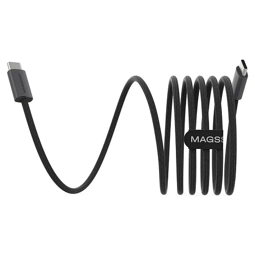 Кабель Magssory Line C 60W 2.4m USB-C Cable, темно-серый
