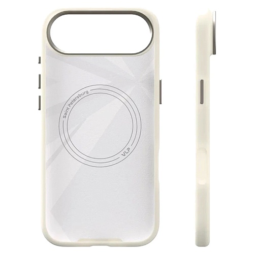 Чехол VLP Aster Pro Case с MagSafe для iPhone Air, белый