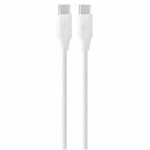 Кабель uBear Life Cable USB-C/USB-C 1.2м, 60W, белый