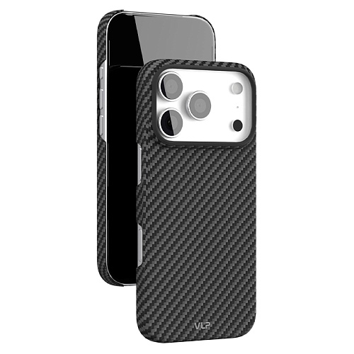 Чехол iPhone 17 Pro VLP Kevlar Case с MagSafe, черный