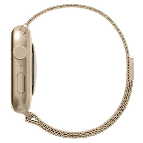 Ремешок из нержавеющей стали "vlp" для Apple Watch 38/40/41мм, золотистый