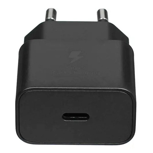 Адаптер питания Samsung USB-C мощностью 25W, черный