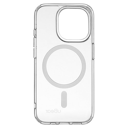 Чехол iPhone 15 Pro uBear Real Mag Case MagSafe, прозрачный