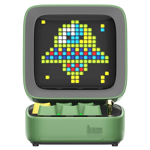 Беспроводная колонка Divoom Ditoo Pro, зеленый