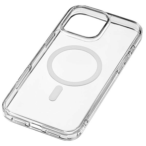 Чехол uBear Real Mag Case для iPhone 16 Pro Max, усиленный, прозрачный