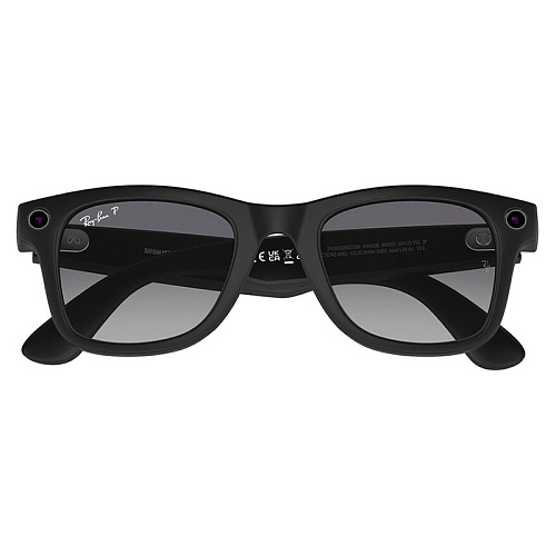 Умные Очки Ray-Ban Meta Wayfarer, Matte Black, Gradient Graphite Polarized, (50-22-150mm)