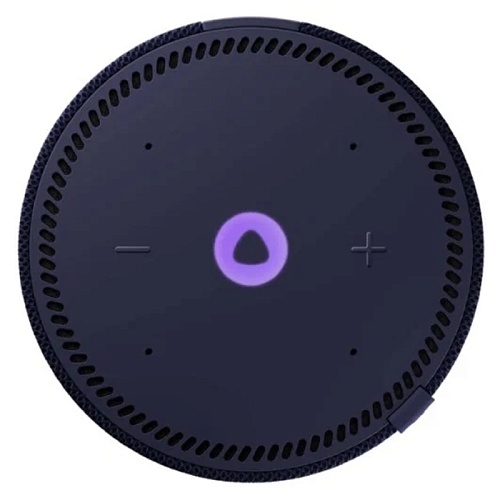 Яндекс станция Мини с часами, синий