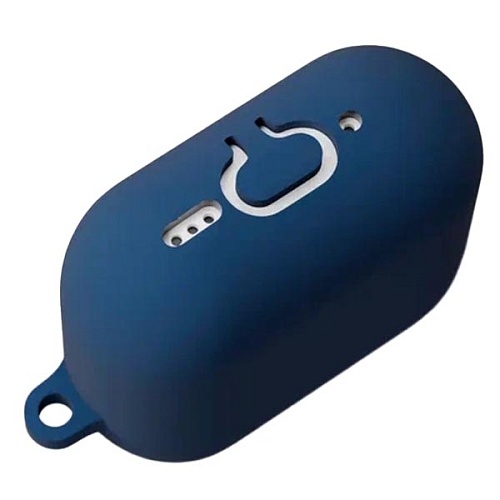 Чехол силиконовый "vlp" Charm Case для AirPods 4, темно-синий