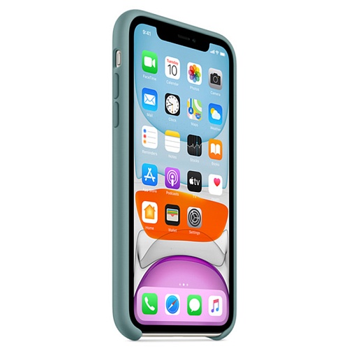 Чехол iPhone 11 Silicone Cactus