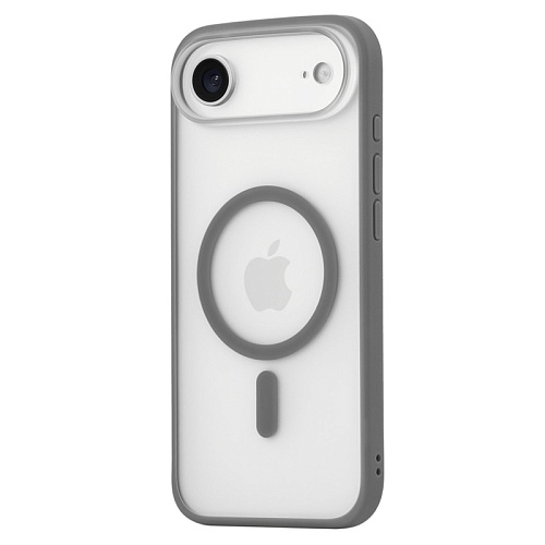 Чехол iPhone Air, uBear Cloud Mag Case, MagSafe, серый