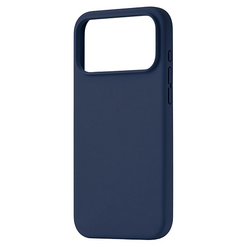 Чехол iPhone 17 Pro uBear Touch Mag Case, MagSafe, темно-синий