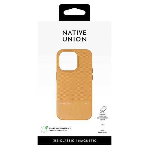 Чехол iPhone 15 Pro Native Union Classic Case, крафтовый