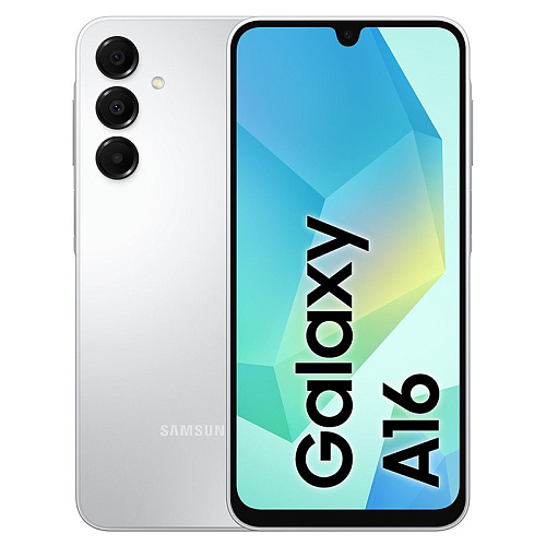 Samsung Galaxy A16, 6/128 ГБ, серебро