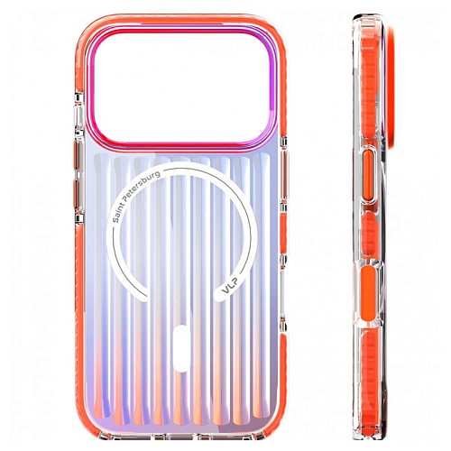 Чехол iPhone 17 Pro VLP Pulse Case с MagSafe, оранжевый