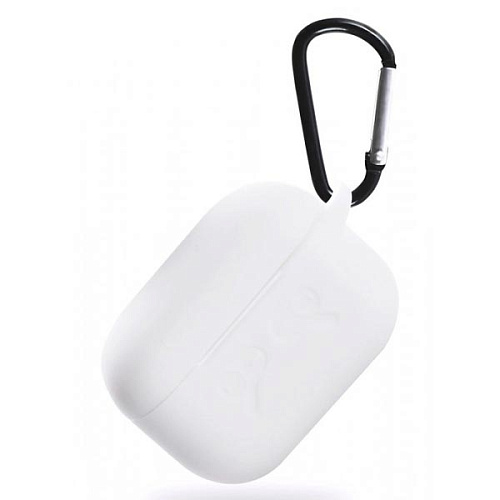 Чехол для Airpods 4 Gurdini силиконовый, белый