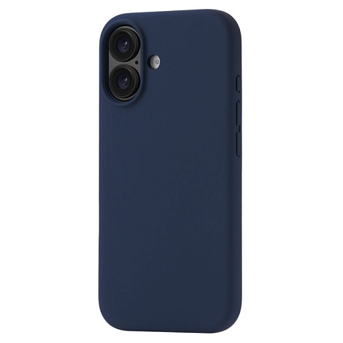 Чехол iPhone 17 uBear Touch Mag Case, MagSafe, темно-синий