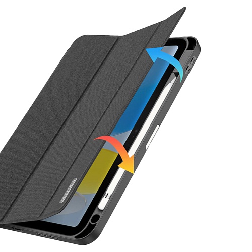 Чехол iPad 10 (2022) 10.9" Dux Ducis Domo Series, черный