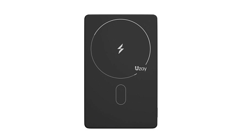 Внешний аккумулятор Uzay Slim MagSafe 20W 5000mAh, черный