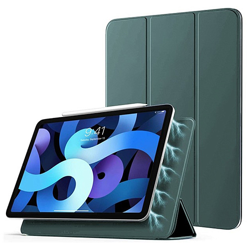 Чехол iPad Pro 12.9" (2020) Gurdini Magnet Smart, темно-зеленый