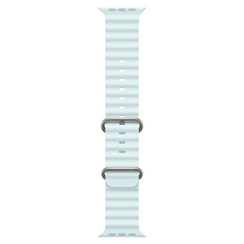 Apple Watch Ultra 2 2024, 49 мм, корпус из титана, Ocean Band, ледяной голубой