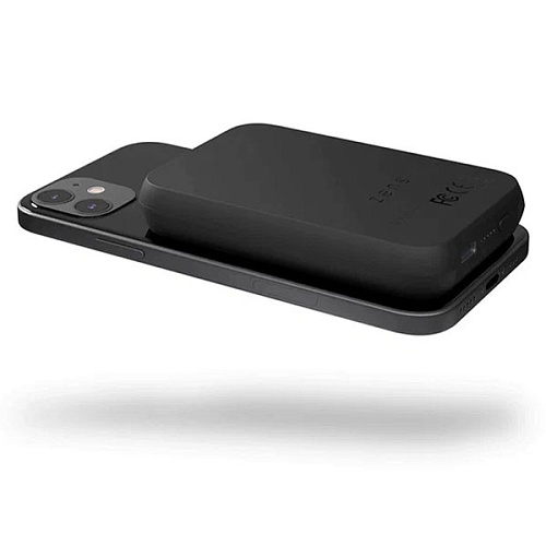 Внешний аккумулятор ZENS Magnetic Single Wireless Powerbank 4000 mAh, черный