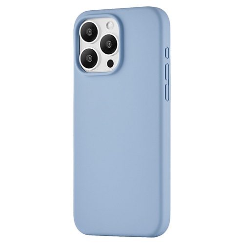 Чехол iPhone 15 Pro Max uBear Touch Mag Case MagSafe, голубой