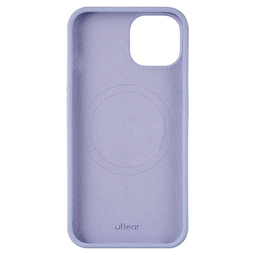 Чехол iPhone 15 uBear Touch Mag Case MagSafe, лавандовый