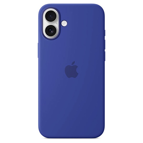 Чехол iPhone 16 Plus Silicone MagSafe, Ultramarine
