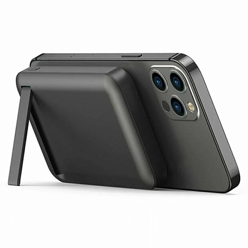 Внешний аккумулятор WIWU Snap Cube Magsafe Wireless Charge SC 10000mAh, черный