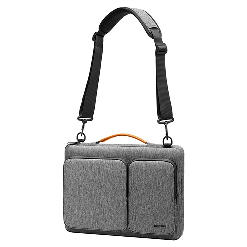 Сумка Для Ноутбука 15 Tomtoc Laptop сумка Defender-A42 Laptop Shoulder Briefcase, серый