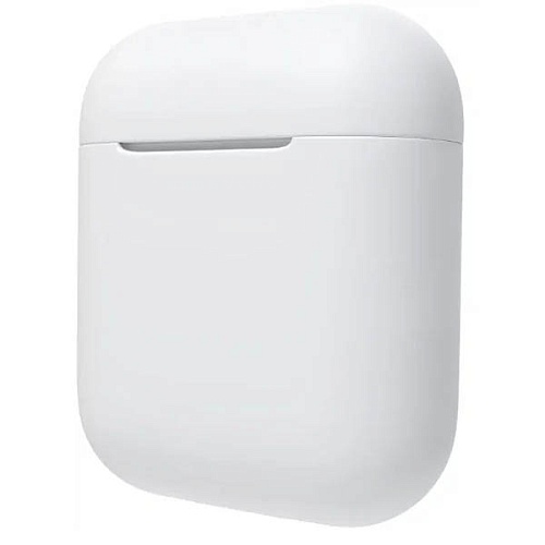Чехол AirPods 1\2 Silicon Case, белый