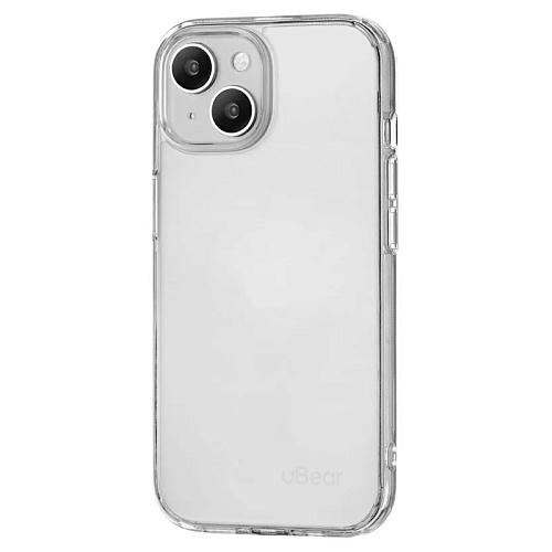 Чехол iPhone 15 uBear Real Case, усиленный, прозрачный