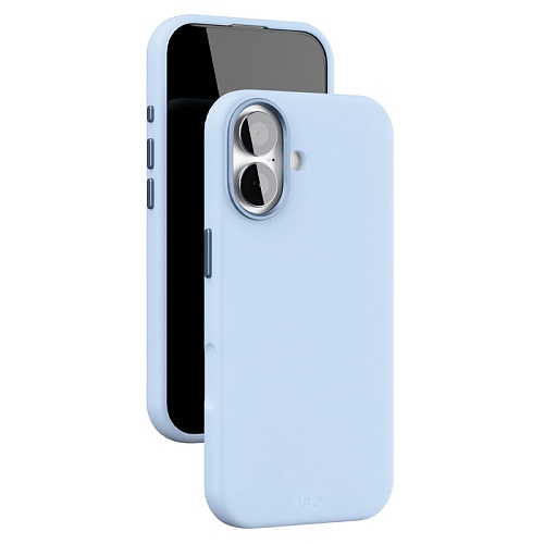 Чехол iPhone 17 VLP Aster Pro Case с MagSafe, голубой