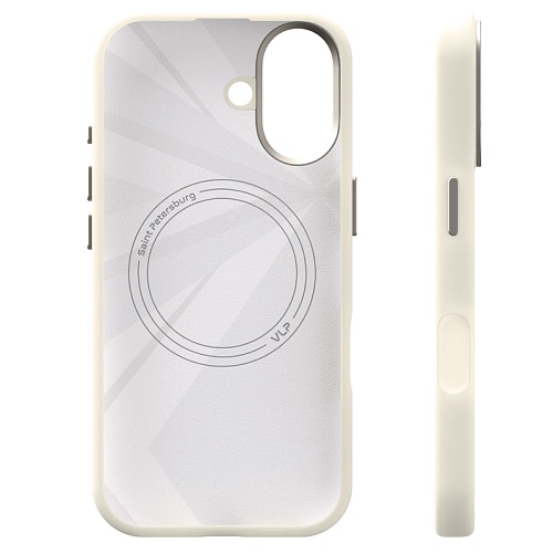 Чехол iPhone 17 VLP Aster Pro Case с MagSafe, белый