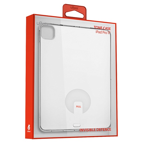 Чехол iPad Pro 11" uBear Tone Case, прозрачный