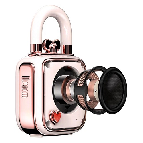 Беспроводная колонка Divoom LoveLock, розовый