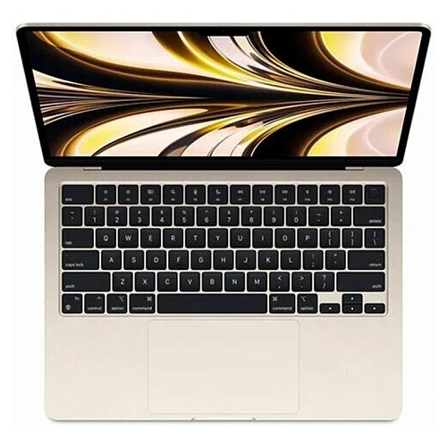 MacBook Air 13" (M2, 2022), 8 ГБ, 256 ГБ SSD, «сияющая звезда»