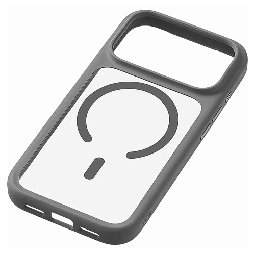 Чехол iPhone 17 Pro Max uBear Shade Case, MagSafe, серый