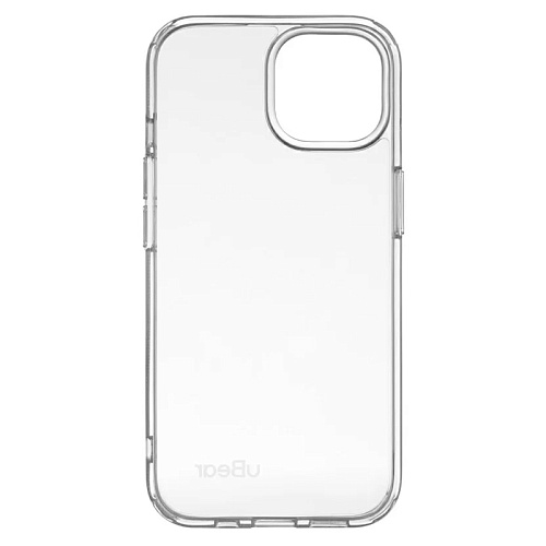 Чехол iPhone 15 uBear Real Case, усиленный, прозрачный