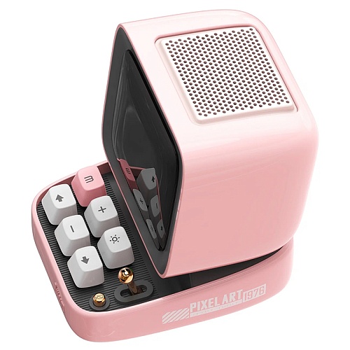 Беспроводная колонка Divoom Ditoo Pro, розовый