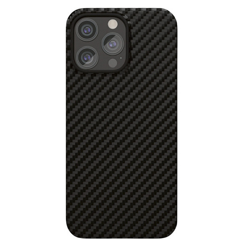 Чехол iPhone 15 Pro "vlp" Kevlar Case MagSafe, черный