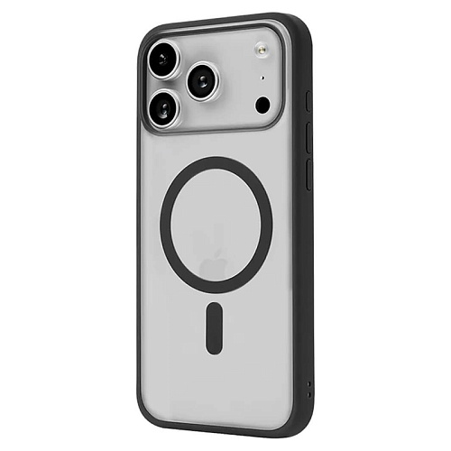 Чехол iPhone 17 Pro uBear Cloud Mag Case, MagSafe, черный