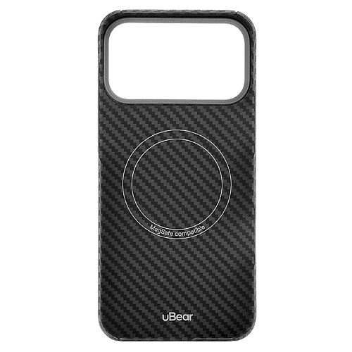 Чехол iPhone 17 Pro Max uBear Supreme Case, MagSafe, черный