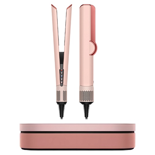 Выпрямитель для волос Dyson HT01 Airstrait, пудровый/розовый (футляр)