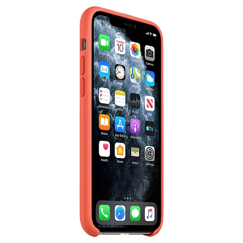 Чехол iPhone 11 Silicone Clementine (Orange)